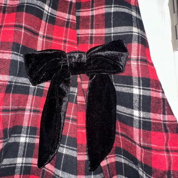 Altar'd State Red and Black Plaid Mini Skirt - Picture 3 of 4